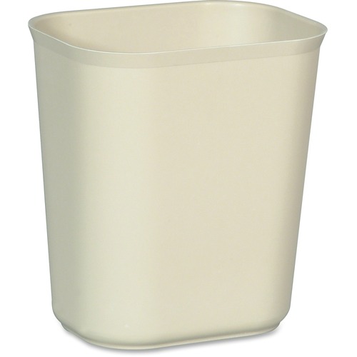 Wastebasket,Fire-resistant,14 Qt, BG