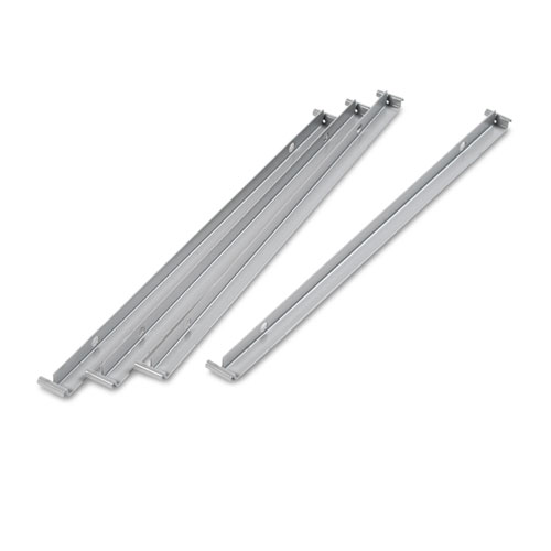Two Row Hangrails For 30" Or 36" Files, Aluminum, 4/pack
