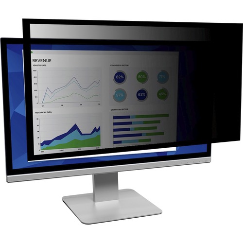Framed Desktop Monitor Privacy Filter For 23" Widescreen Lcd, 16:9 Aspect Ratio