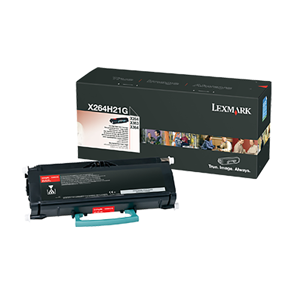 Lexmark X264H21G Black OEM Laser Toner Cartridge
