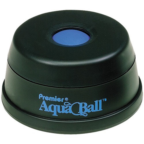 Aquaball Moistener, 3-3/4"x3-3/4"x2-1/4", Charcoal