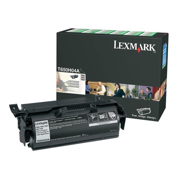 Toner Cartridge f/T650, 25,000 Page Yield, Black