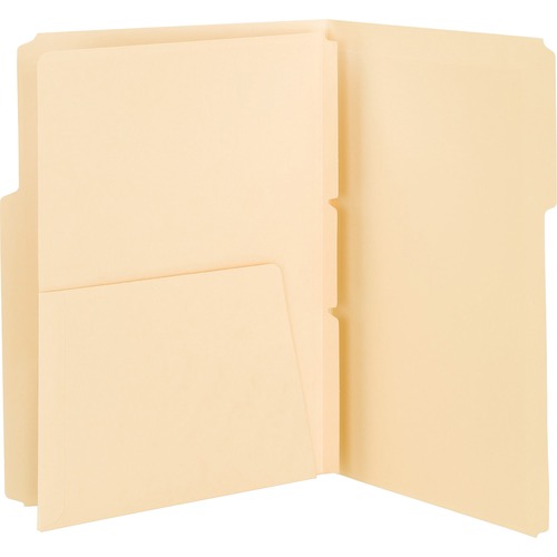 Mla Self-Adhesive Folder Dividers With 5-1/2 Pockets On Both Sides, 25/pack