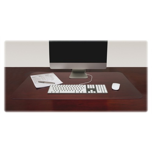 Desk Pad, Rectangular, Nonglare, 36"x20", Clear