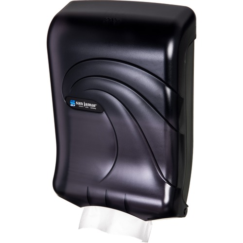 Ultrafold Multifold/c-Fold Towel Dispenser, Oceans, Black, 11 3/4 X 6 1/4 X 18