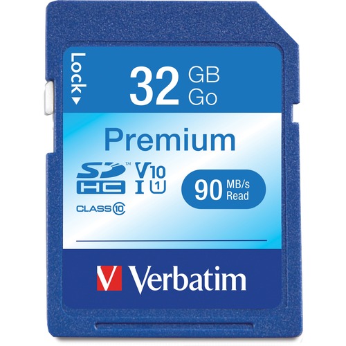 32GB PREMIUM SDHC MEMORY CARD, USH-1 V1- U1 CLASS 10