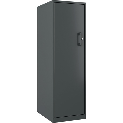 Storage Cabinet, 4-Shelf, 14-1/4"Wx18"Lx46-2/5"H, Graphite