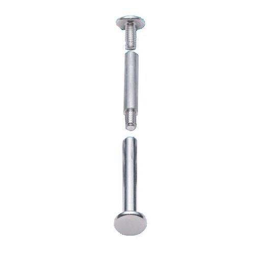 Post Binder Aluminum Screw Posts, 3/16" Diameter, 1/2" Long, 100/box