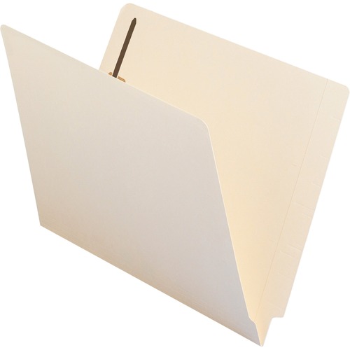 END TAB 2-FASTENER FOLDER W/PRODUCT PROTECTION, LETTER, 11PT MANILA, 50/BOX