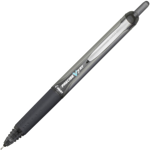Rollerball Pen, Refillable, Retractable, 0.7mm, Black