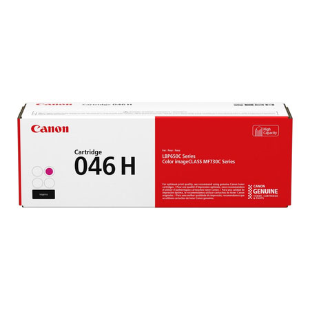 Canon (CRG046) Color imageCLASS LBP654Cdw MF731Cdw MF733Cdw MF735Cdw High Capacity Magenta Toner Cartridge (5000 Yield)