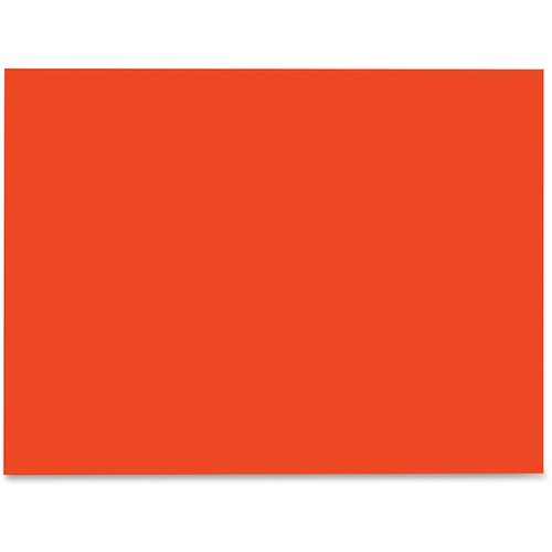 Construction Paper, 58 Lbs., 9 X 12, Orange, 50 Sheets/pack