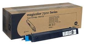 Konica Minolta magicolor 7300 Black Toner Cartridge (7500 Yield)