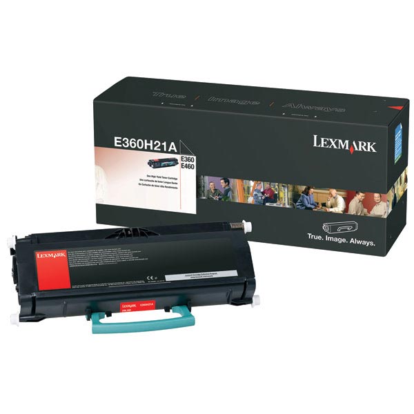 E360h21a High-Yield Toner, 9000 Page-Yield, Black
