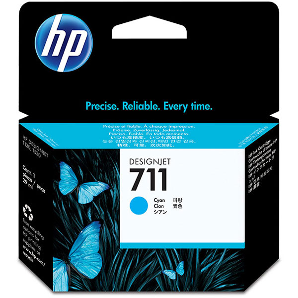 Hewlett-Packard  Ink Cartridge, HP 711, 29 ml, Cyan