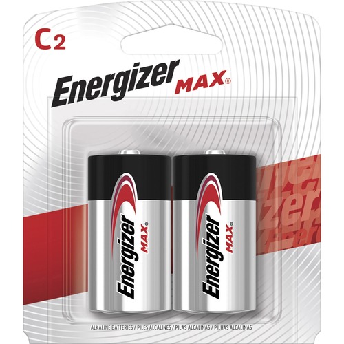 Energizer Alkaline Battery, "C" Size, 24/CT