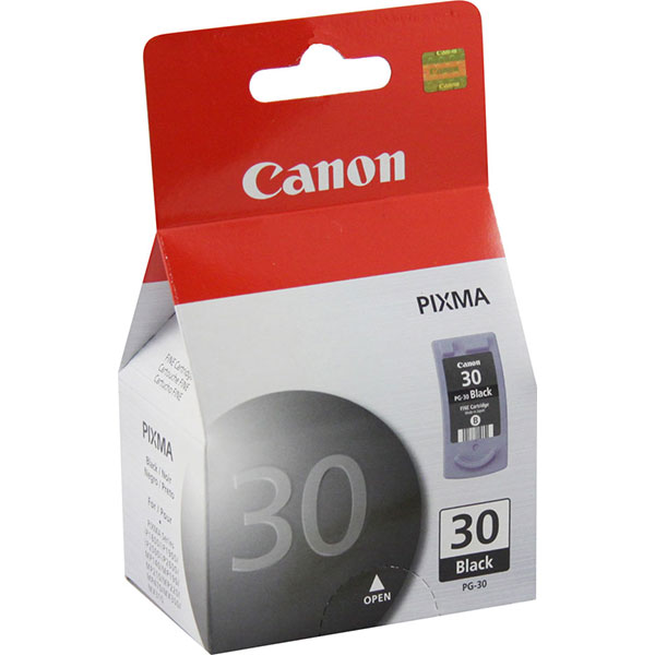 Canon (PG-30) iP1800 iP1900 iP2600 MP140 MP190 MP210 MP220 MP470 MX300 MX310 MX318 Black Ink Cartridge