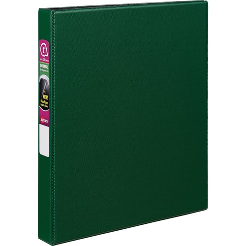 DURABLE EZ-TURN RING REFERENCE BINDER FOR 11 X 8-1/2, 1" CAPACITY, GREEN
