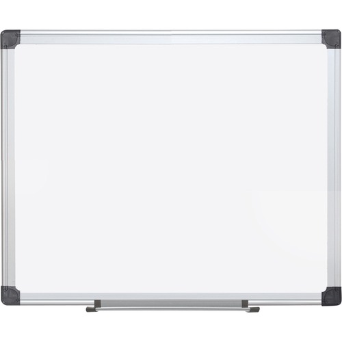Porcelain Value Dry Erase Board, 48 X 72, White, Aluminum Frame