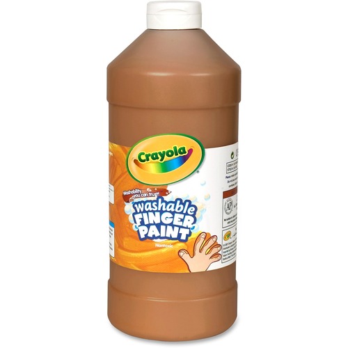 Washable Finger Paint, 32oz., Brown