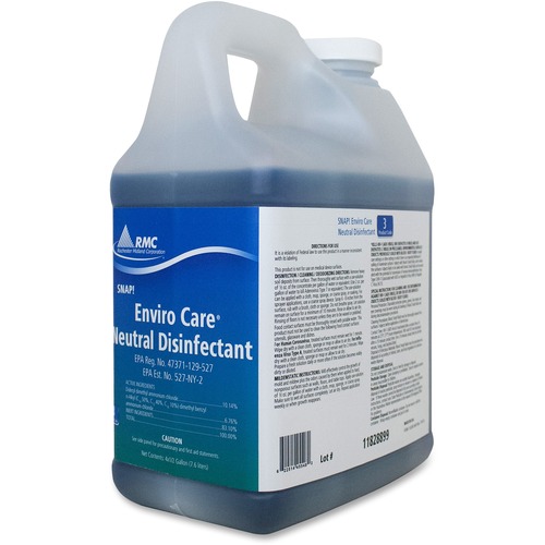 Rochester Midland Corporation  Disinfectant,Neutral,Concentrated Liquid,64.25oz,4/CT,BE
