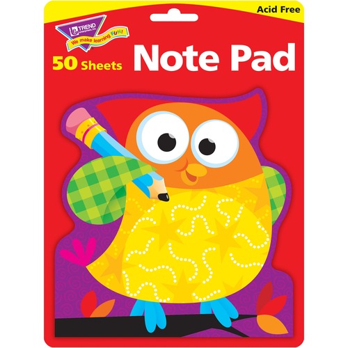 Note Pad, Owl-Stars, 5"Wx5"H, 50 SH/PD, MI