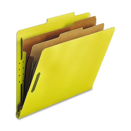 Classification Folders, 2"Exp., 2 Dvdrs,Letter,10/BX,YW