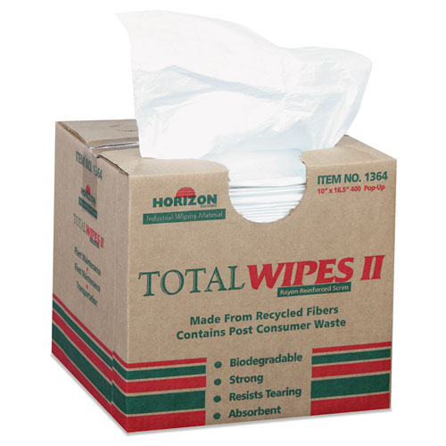 7920013701364, SKILCRAFT, BIODEGRADABLE MACHINERY WIPING TOWEL, 10 X 16.5, 400/CARTON