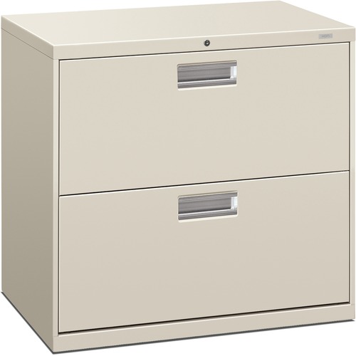 600 Series Two-Drawer Lateral File, 30w X 19-1/4d, Light Gray