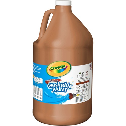 Washable Paint, Brown, 1 Gal