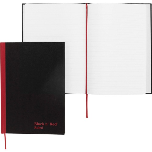 Casebound Notebook, Legal Rule, 8 1/4 X 5 5/8, White, 96 Sheets