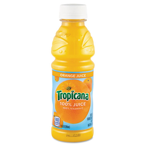 100(percent) Juice, Orange, 10oz Bottle, 24/carton