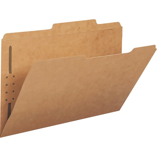 File Folders,1 Fastener,1/3-cut Tab,Legal,50/BX,Kraft