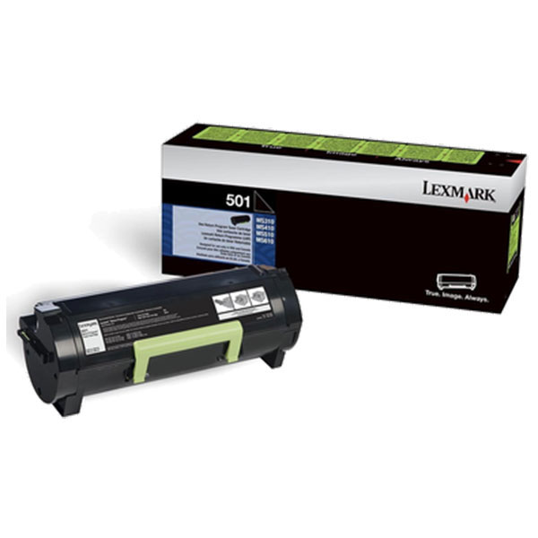 Lexmark (500UG) MS510 MS610 Ultra High Yield Return Program Toner Cartridge for US Government (20000 Yield) (TAA Compliant Version of 50F0UA0)