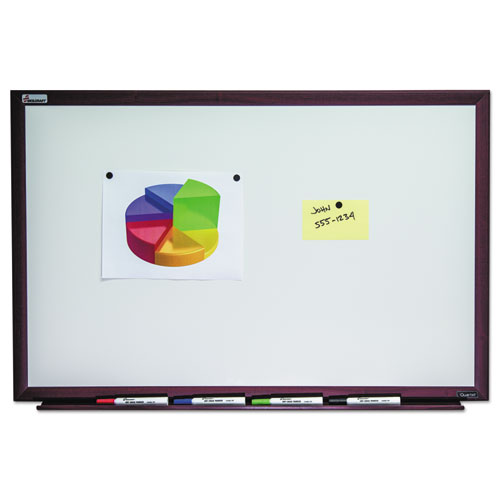 7110016305170 SKILCRAFT QUARTET MAGNETIC PORCELAIN DRY ERASE BOARD, 72 X 48