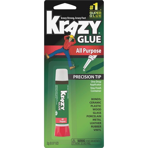 All Purpose Krazy Glue, Precision-Tip Applicator, 0.07oz
