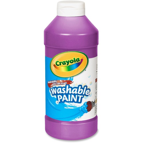 Paint, Washable, Squeeze Bottle, 16oz., Violet