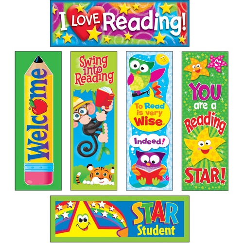 Bookmark Combo Packs, Reading Fun Variety Pack #2, 2w X 6h, 216/pack