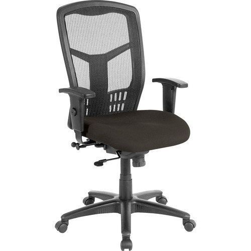 Exec High-Back Swivel Chair, 28-1/2"x28-1/2"x45", Pepper
