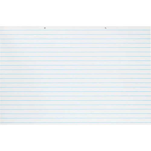 PRIMARY CHART PAD, 1" RULE, HORIZONTAL ORIENTATION, 36 X 24, WHITE, 100 SHEETS