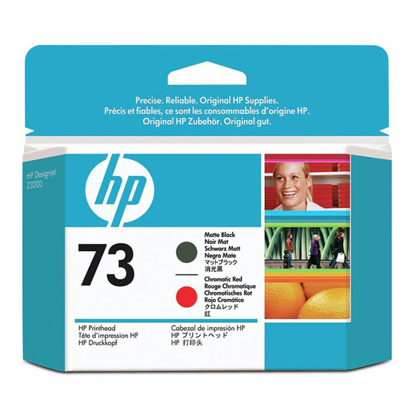 Hewlett-Packard  Thermal Printhead, Matte Black/Chromatic Red