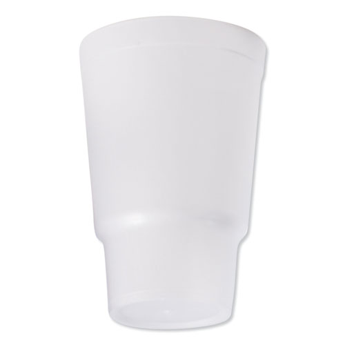 FOAM DRINK CUPS, 32 OZ, WHITE, 16/BAG, 25 BAGS/CARTON