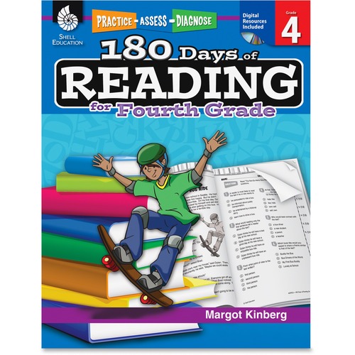 Teachers Aid Book,180 Days of Reading, GR 4