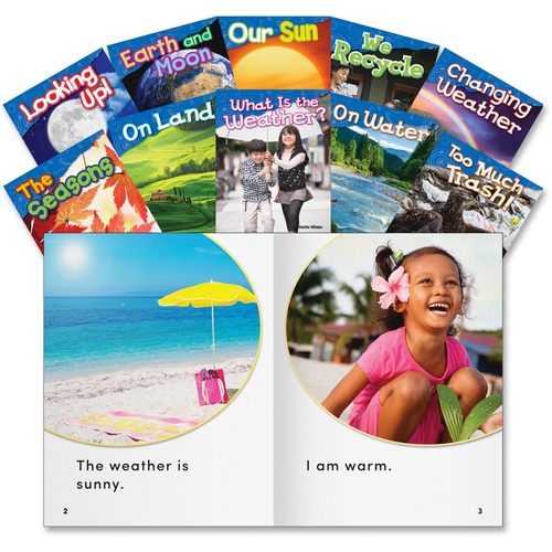 Earth And Science Books, Grade K-1, 10 Sets, Ast