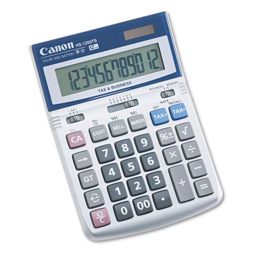 Hs-1200ts Desktop Calculator, 12-Digit Lcd