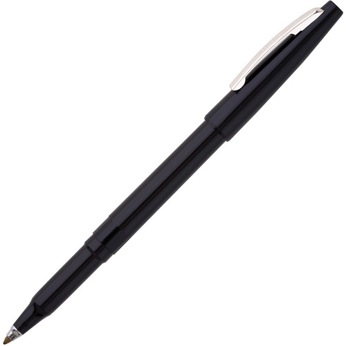 Rolling Writer Stick Roller Ball Pen, .8mm, Black Barrel/ink, Dozen