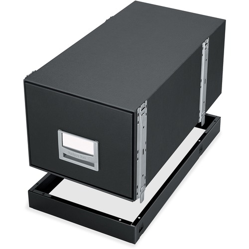 Bankers Box Metal Bases For Staxonsteel & High-Stak Files, Legal, Black