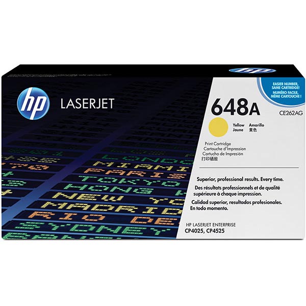 Hewlett-Packard  Toner Cartridge, 11,000 Page Yield, Yellow