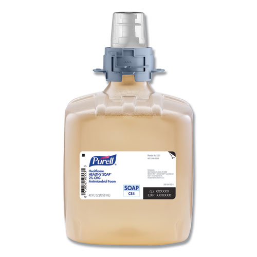 HEALTHY SOAP 2.0(percent) CHG ANTIMICROBIAL FOAM,1250 ML, 3/CARTON