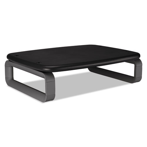 MONITOR STAND PLUS WITH SMARTFIT SYSTEM, 15 1/2 X 12 X 6, BLACK/GRAY